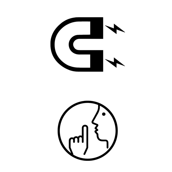 Serrure magnétique à encastrer Thirard - pêne rétractable à condamnation - axe 40 mm - entraxe 70 mm