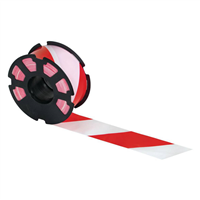 RUBAN "RUBAPLAST" ROUGE BLANC 500MX75MM