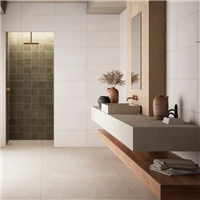 Carrelage mural salle de bain et cuisine - Onyar lisse brillant - 31,6 x 60 cm - ép. 9,5 mm - Sable