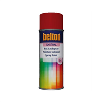 Peinture Belton aérosol SpectRAL brillante RAL 3001 Rouge Sécurité 400 ml