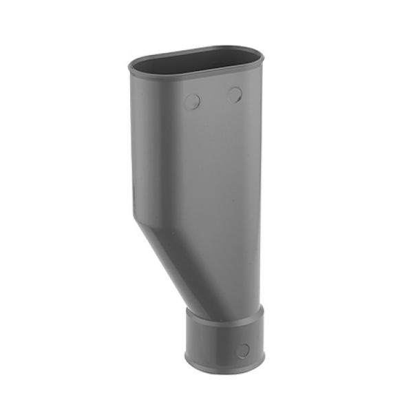 Entonnoir pour siphon d'évacuation en PVC gris - Diamètre 40 mm - Noyon & Thiebault