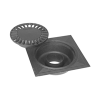 SIPHON DE COURS AVEC GARDE EAU SORTIE d160