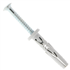 Cheville à frapper en nylon avec vis zingué tête plate - Spit Hit-M P - 6,0 MM x 30,0 MM - boîte de 1000