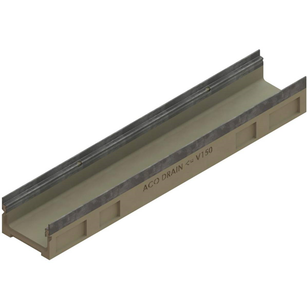 ACO MULTIDRAIN150 BP BASSE HAUTEUR 120MM