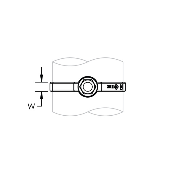 Collier poire à hauteur réglable pour tuyau de 4" - boîte de 25