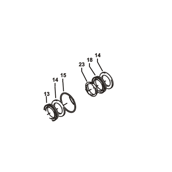 Kit de manchette pour nettoyeur haute pression Kranzle 160 TST et 2160 TST