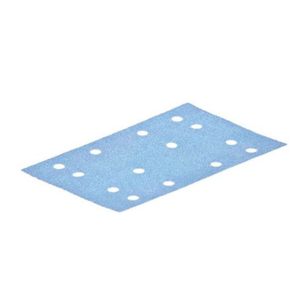 Feuille abrasive Granat STF pour ponceuse vibrante - 80 x 133 mm - Grain 180 - Lot de 10