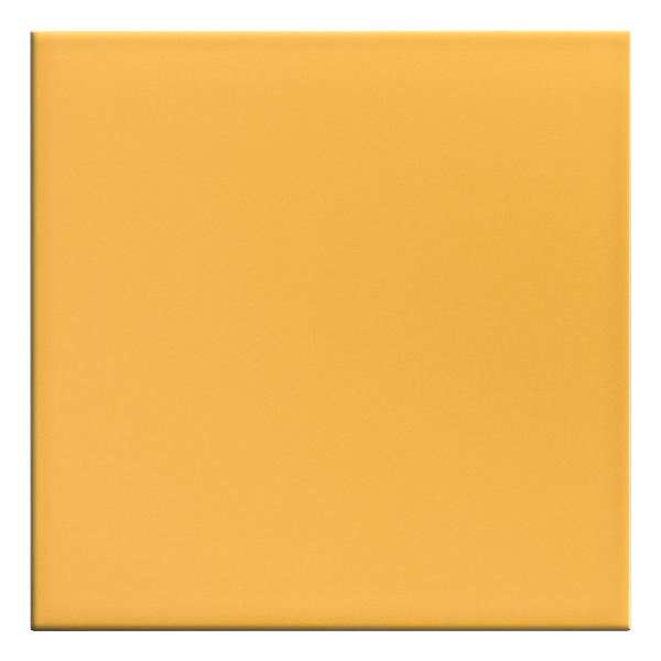 Faïence salle de bain et cuisine - Technical - 20,0 CM x 20,0 CM - ép. 6,30 MM - Jaune vif Mat