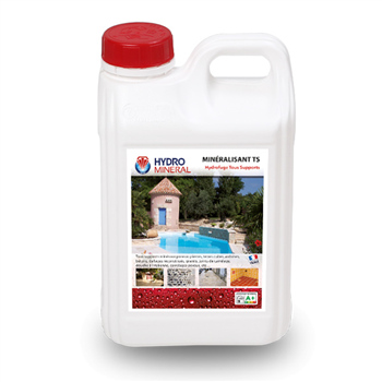 Minéralisant hydrofuge TS Hydro Mineral - Pour tous supports poreux - Bidon de 2 L