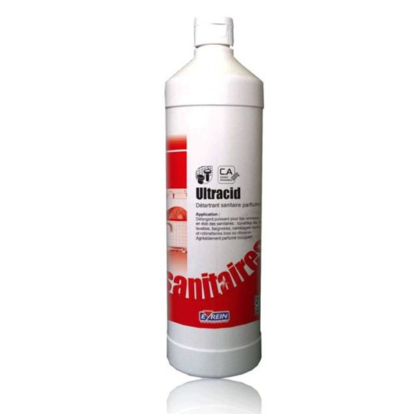 Nettoyant détartrant sanitaire - Ultracid Eyrein - Senteur Bouquet - Bouteille 1L