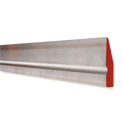 Règle aluminium à dresser biseautée plâtrier - Mob Mondelin - 1,5 mètres - Embouts plastiques