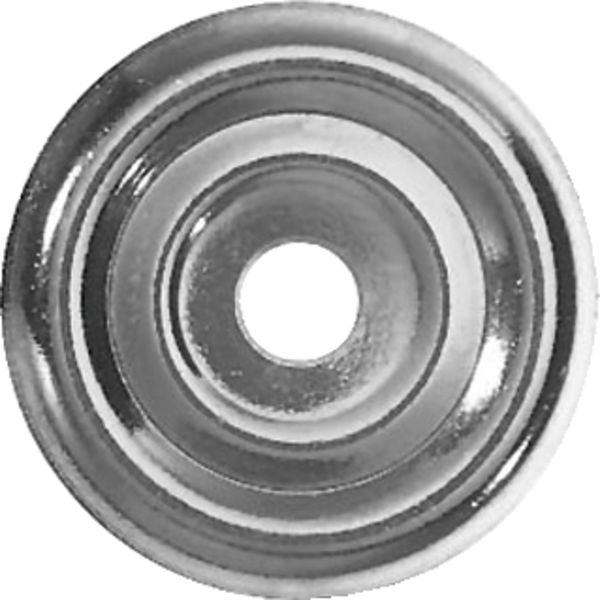 Rosace plate sanitaire Fischer RP diamètre 26 mm - boîte de 100