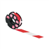 Ruban signalisation chantier Rubaplast rouge et blanc 50 mm x 500 m sur flasque