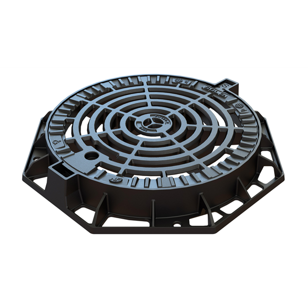 REGARD GRILLE Ø600 PMR CAD OCTO ART SEC JONC ELAST