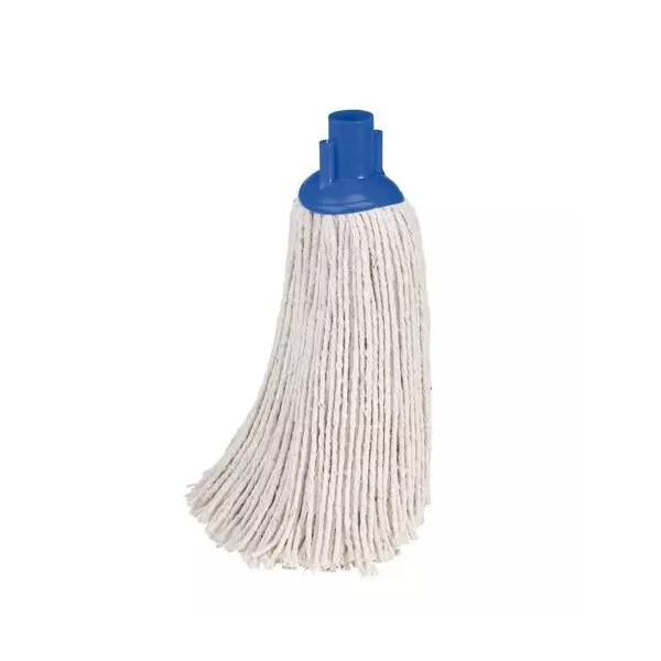 Serpillière à franges pour balai espagnol - Coton mixte 220 grammes - Douille à vis