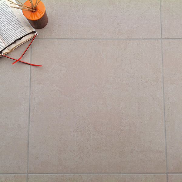 Carrelage de sol intérieur en grès cérame émaillé- Story Édilis - 60.3 cm x 60.3 cm - ép.10 mm - Taupe