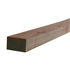 Bois d'ossature en Pin - raboté 4 faces AA - Traité Classe 4 Marron - 120 MM x 70 MM - longueur 4,80 M