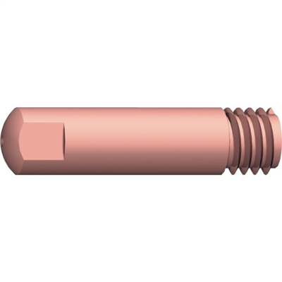 Tube contact CU vis M6 pour fil de 0.8 mm pour torche Binzel MB14 et MB15 - boîte de 10