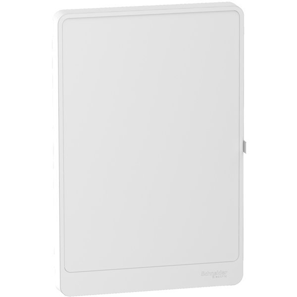 Porte Schneider Resi9 Styl pour coffret de répartition à quatre rangées de 13 modules - blanc