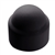 Cache écrou hexagonal - Diamètre M12 - Polyéthylène - Coloris noir - Boîte de 100