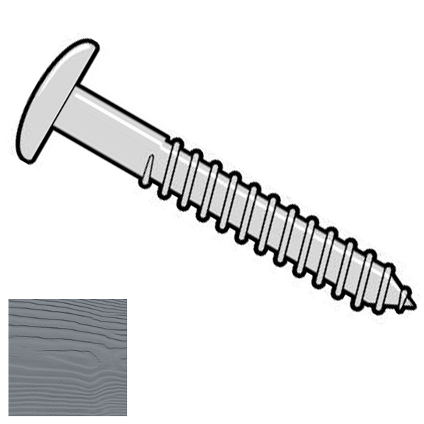 Vis autoforeuse Operal Inox empreinte Torx pour bardage Cedral Click - 4,8 x 38 mm - Gris cendré C15 - Boîte de 100