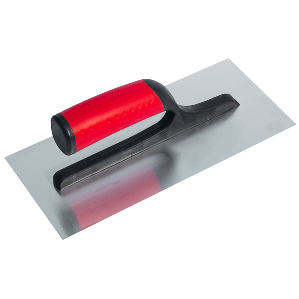 Platoir inox avec lame biseautée monture alu et poignée bi-matière Taliaplast - 35,0 CM x 10,0 CM