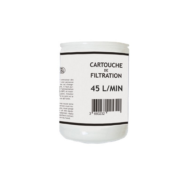 Cartouche filtrante 45L/m à visser 30 microns
