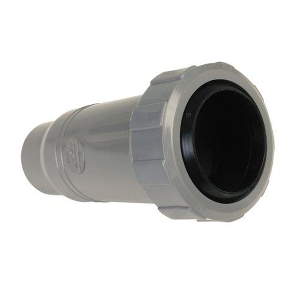 Manchon de dilatation simple pour canalisations - Mâle/Femelle - ø 32 mm - Gris