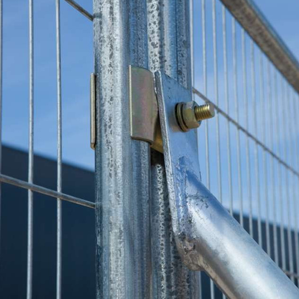 Jambe de force standard stabilisatrice pour grilles de chantier - Heras - Longueur 1,70 m