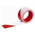Ruban de signalisation de chantier Rubafort rouge et blanc 50mm x 100m sur mandrin plastique