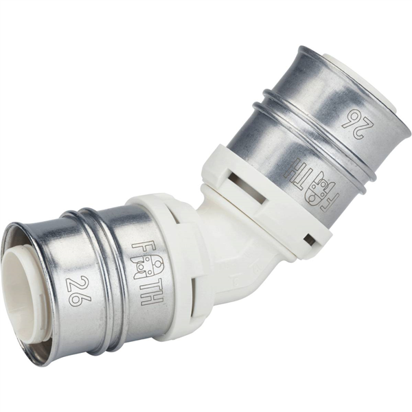 Coude 45° 32x3 - PPSU Pour système multicouche XS *82832201*
