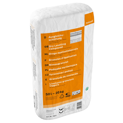 Granules d'égalisation Fermacell pour ragréage sol - Sac de 50,0 LTR