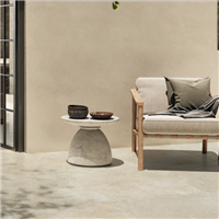 Carrelage extérieur en grès cérame émaillé effet pierre Marna Grip - 30 cm x 30 cm - ép. 9 mm - Beige