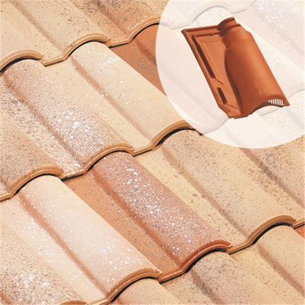 Tuile chatière en terre cuite - Méridionale Poudenx - section 20 cm² - Pastel