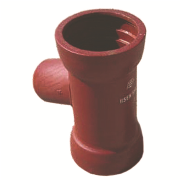 CULOTTE DE BRANCHEMENT FONTE , 1/4, FEMELLE-MALE-FEMELLE DN 200, DN 150