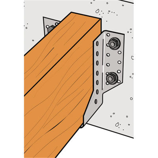 Sabot ailes extérieures SAEL largeur 120 mm hauteur 190 mm épaisseur 2 mm