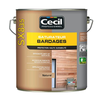 Saturateur tous bois bardages SX835 Cecil aspect mat naturel 5L