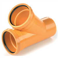 CULOTTE ASSAINISSEMENT à 45°Awadukt PP DN 315/200 avec joints EPDM