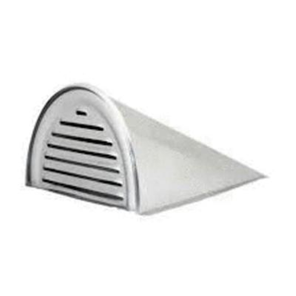 Chatière 1/2 ronde zinc