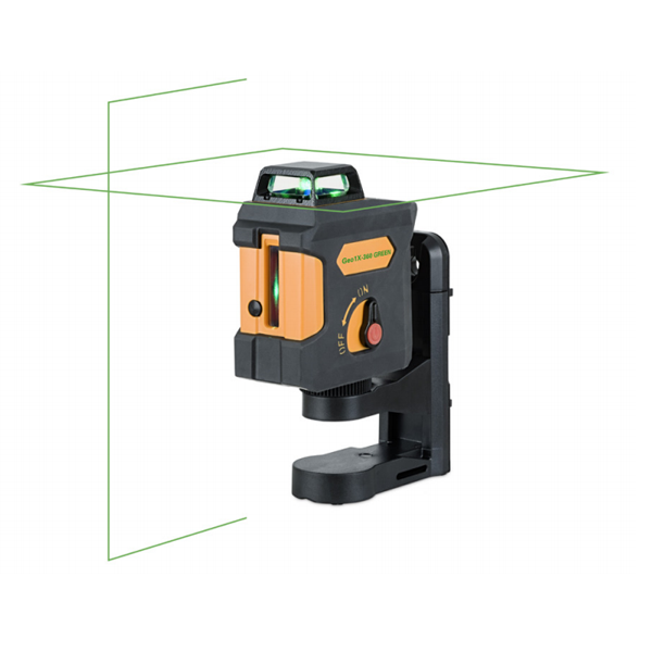 Laser croix de chantier Géo Fennel Geo1X-360 ligne Verte