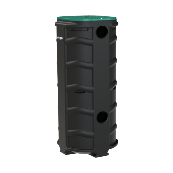 Station de relevage pour eaux claires avec pompe DR1 9 m³/h - Sanidrain 500V - Cuve 500L - hauteur 150 cm