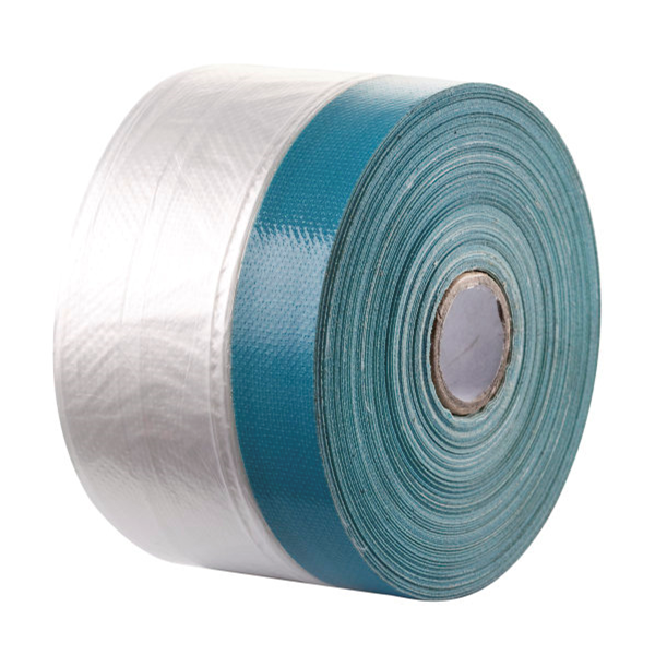 Film masquage extérieur "Cache vite" avec adhésif toilé bleu - Lima - Largeur 55,0 CM - Rouleau de 20,00 M