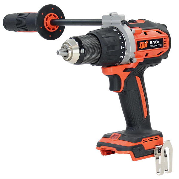 Visseuse à percussion sans fil S18+ Spit - couple 95 Nm - en mallette avec poignée supplémentaire - sans batterie ni chargeur
