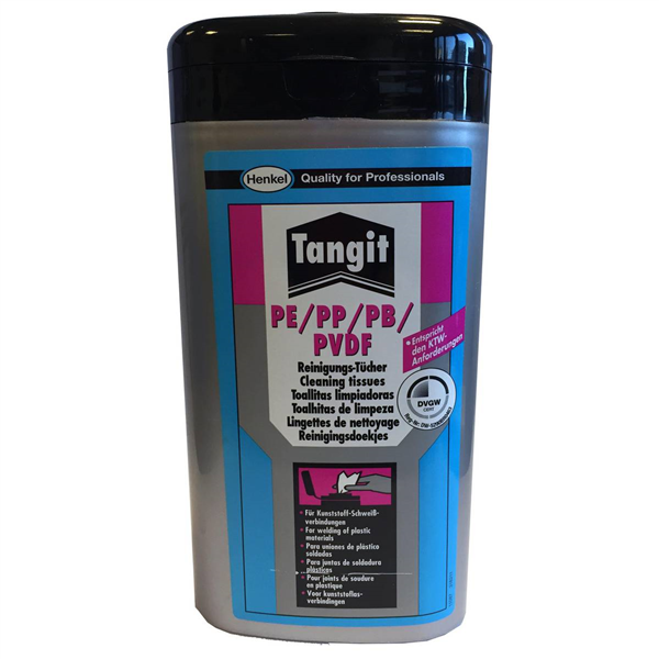 TANGIT Plomberie Lingettes nettoyantes PE/PP/PB/PVDF 220gr