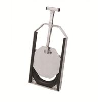 VANNE MUR. VANOFLEX D 150 INOX 316 POIGN. 0,1  B.