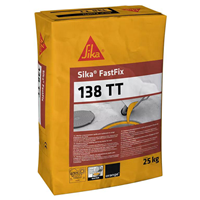 Mortier pour scellement et calage d'éléments de voirie - Sika Fastfix 138 TT - sac de 25 kg