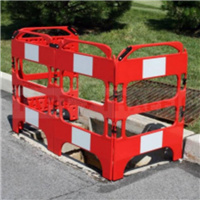 BARRIERE PLAST. 4 VOLETS SAFEGATE