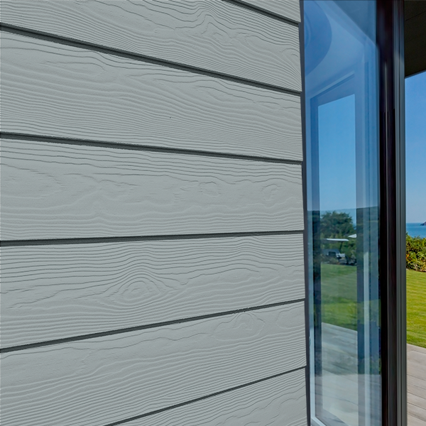 Bardage fibre ciment Cedral Lap finition relief - 190 mm x 10,00 mm - L. 3,60 m - Bleu ciel C10