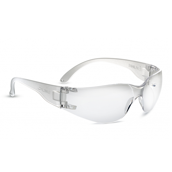 Lunettes de protection BL30 Bollé Safety - Branches et oculaires incolores anti-rayures anti buée