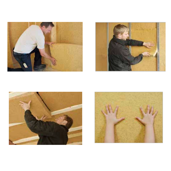 Panneau isolant fibre de bois pour toitures murs et planchers entre structures - Steico Flex F036 - R= 1,10 m².K/W - 1220,0 MM x 575 MM - ép. 40 MM